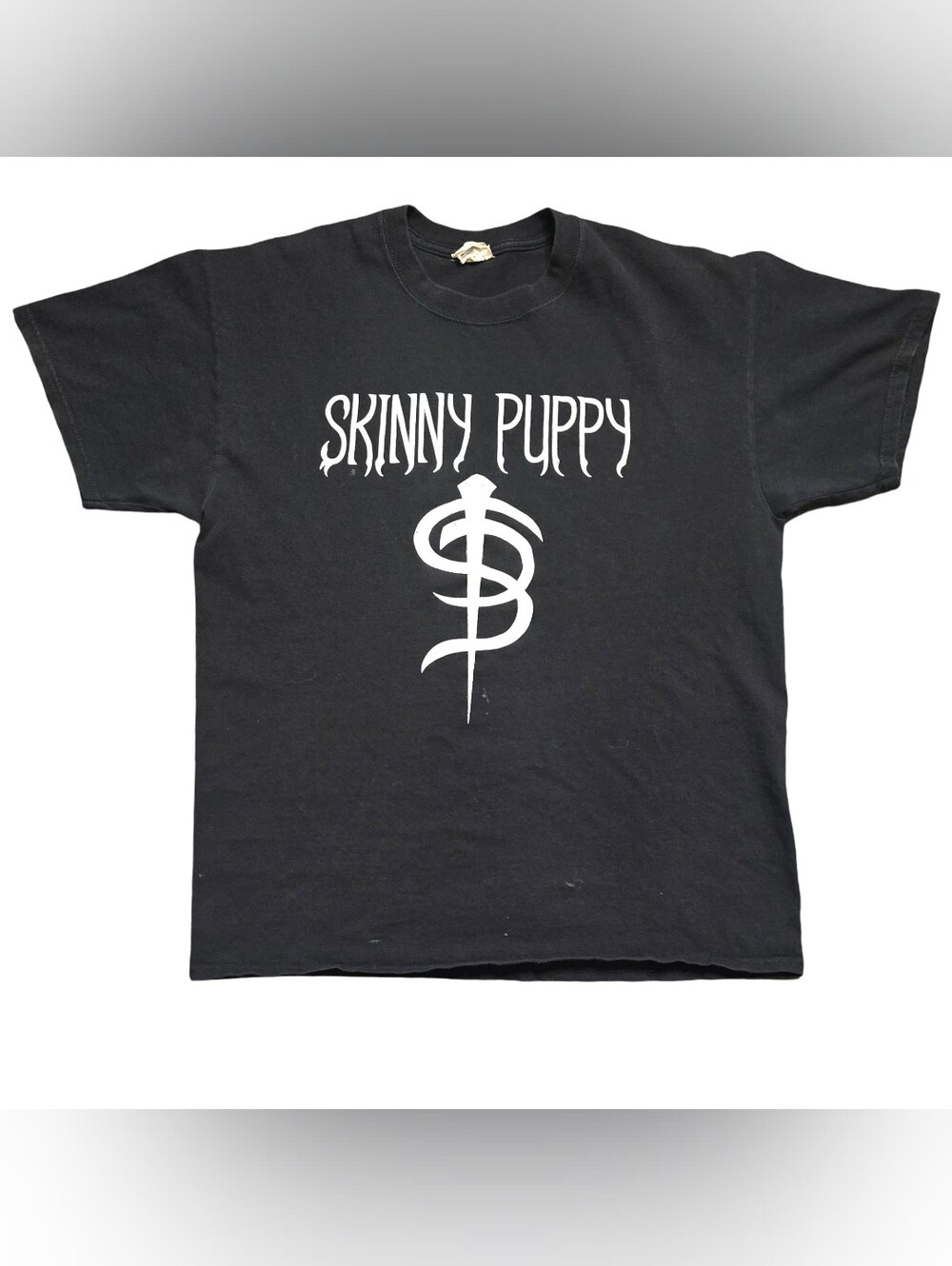 Vintage Y2k Skinny Puppy Industrial Band Tee Shirt Large